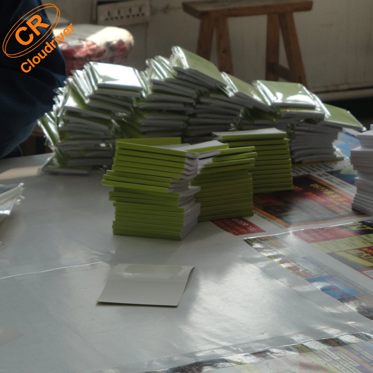 Custom Soft Cover Logo Printing Recycled Adhesive Memo Pad Stationery Office Sticky Notes Pad