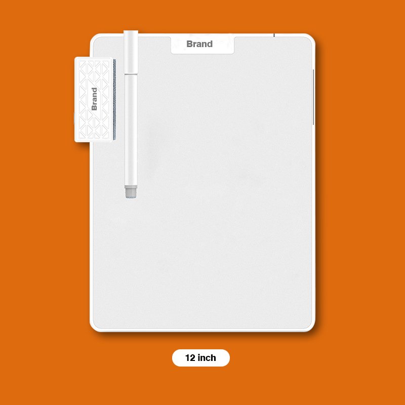 12 Inch Magnetic Writing Tablet Magic Writing Board Doodle Pad Notebook Memo Pad Electronic Slate Graphic Tablet Digital Notepad