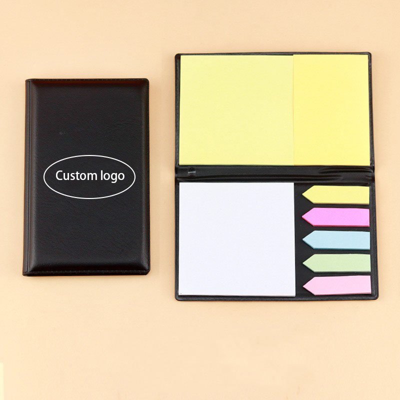 Custom Logo Cheap Printed Colored Pocket Memo Pad Office Sticky Notes Book Notepad