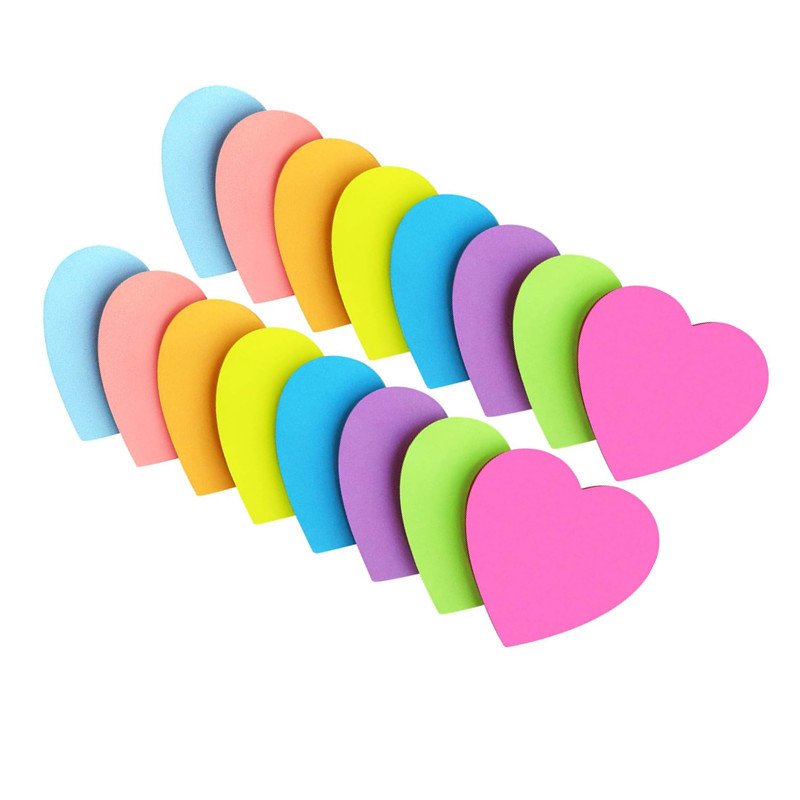Factory Coloured Wholesale Custom Logo Eco-friendly Paper Sticky Notes Multicolor Sticky Notes