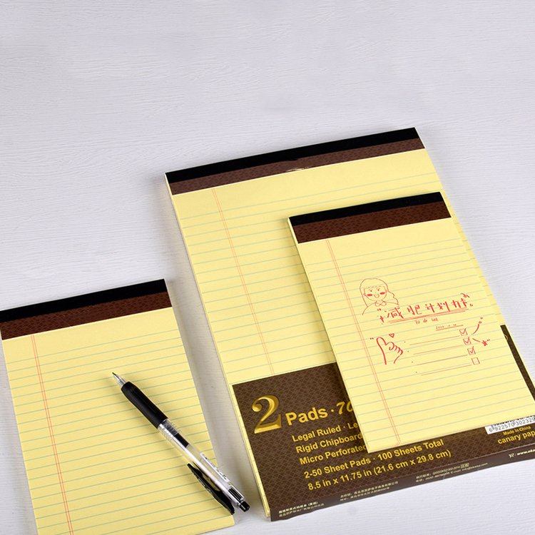 Customized printing daily Paper Office Personalised Business Custom List Tear Off Memo Pad Planner Notepad