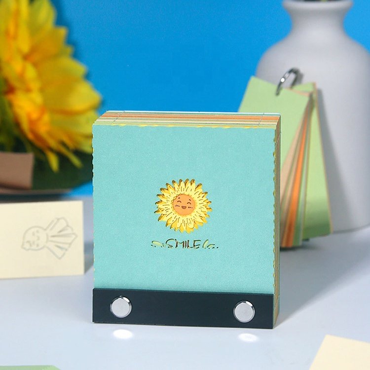 Birthday Gift Sets Women Cake Memo Pads Custom Notepad Cube Block Kawaii Stationery Items 3D Sticky Notes