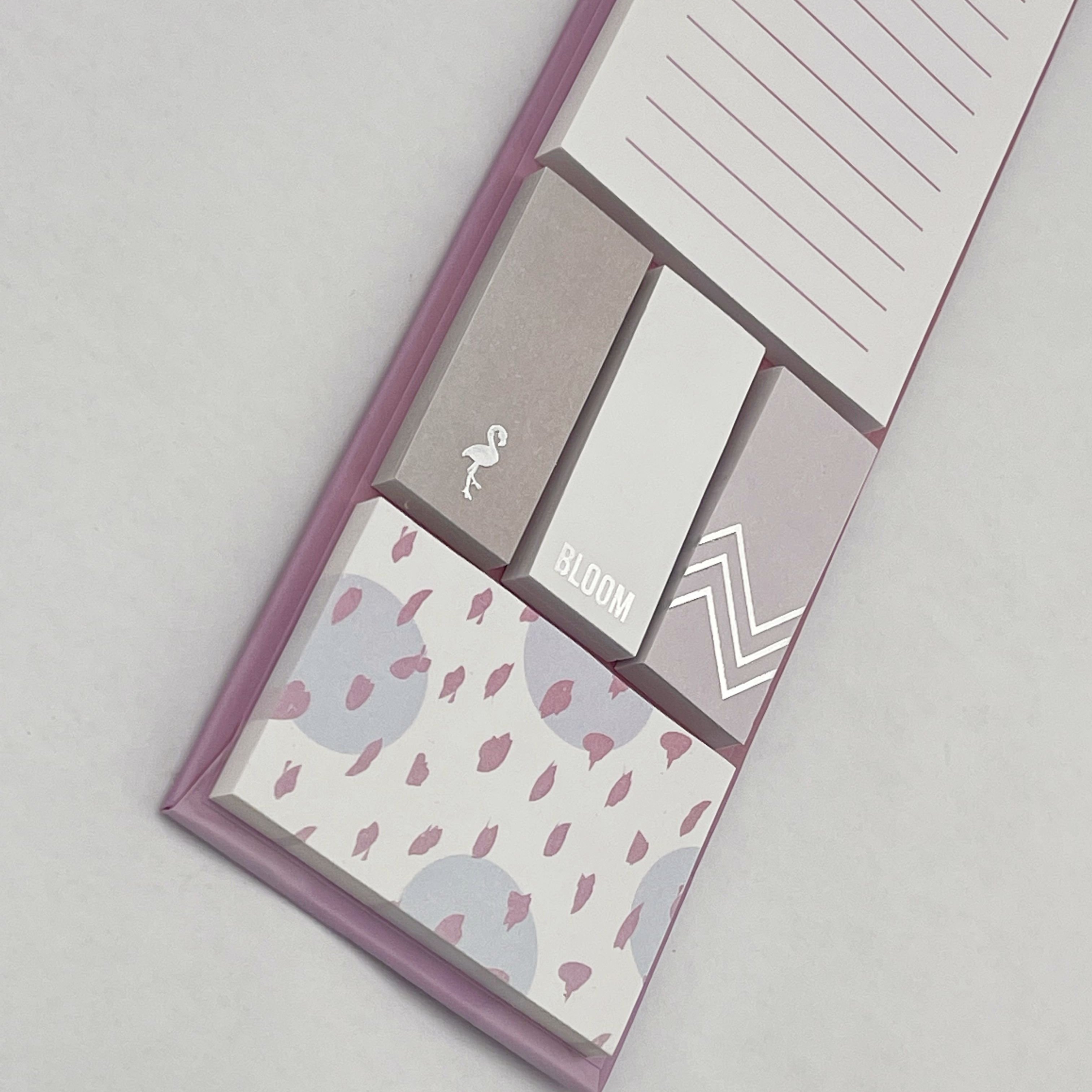Wholesale Custom Sticky Notes Set With Paper Box Sticky Notepad Set Personalized Memo Pad Set