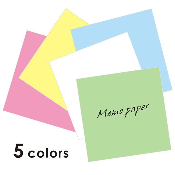 Foska 500 Sheets Colorful Sticky Memo Pad Block Office And School memo block memo pads
