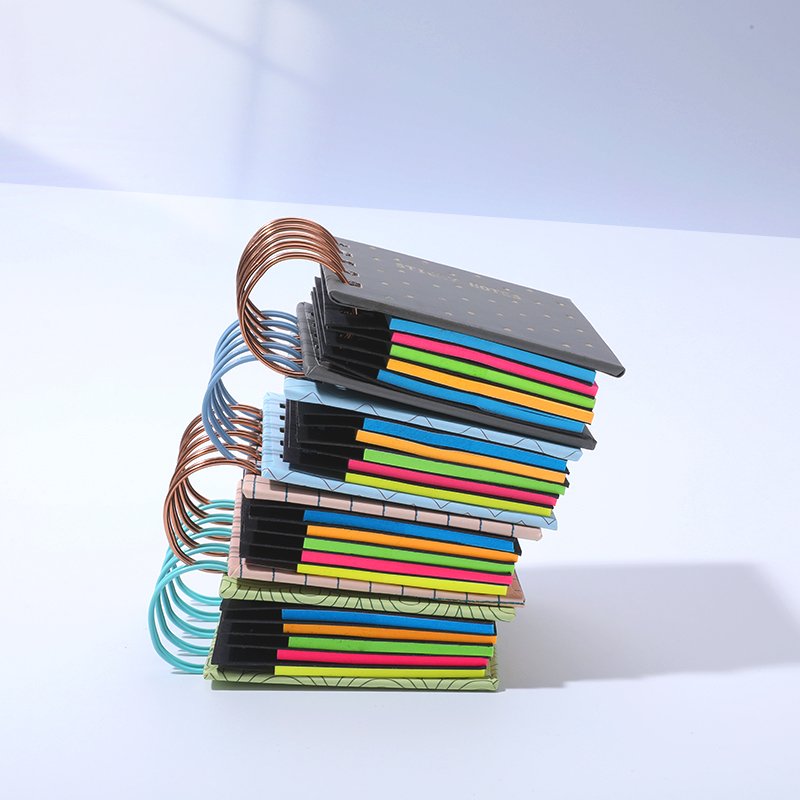2024 New Design Custom Students Portable Colorful Kawaii Sticky Note Memo Pad Set for Writing
