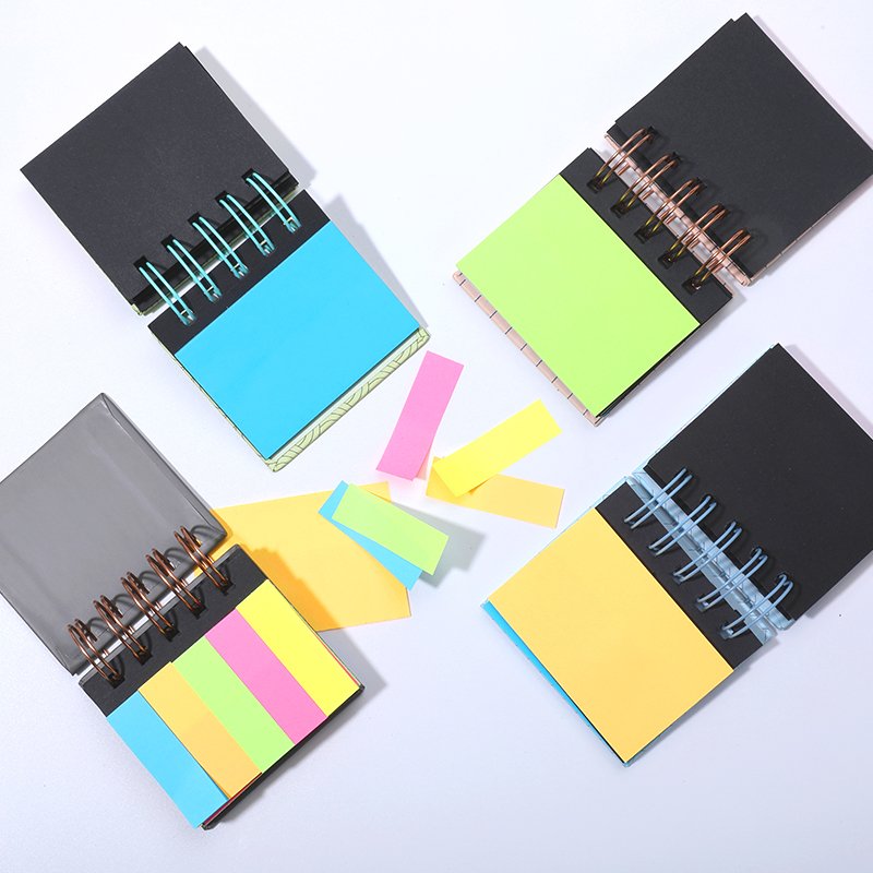 2024 New Design Custom Students Portable Colorful Kawaii Sticky Note Memo Pad Set for Writing