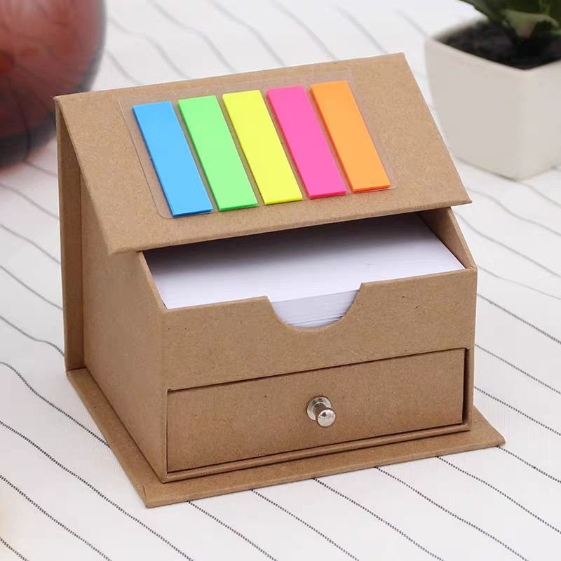 Custom Logo House Shaped Sticky Note Pads for Business Promotional Office Products Gifts Block