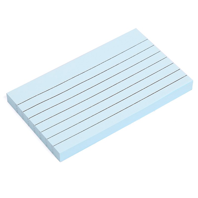 3*5inch Wholesale custom Stationery School colorful Pastel color Note Pad Solid Color Square Memo Pad Office Sticky Notes