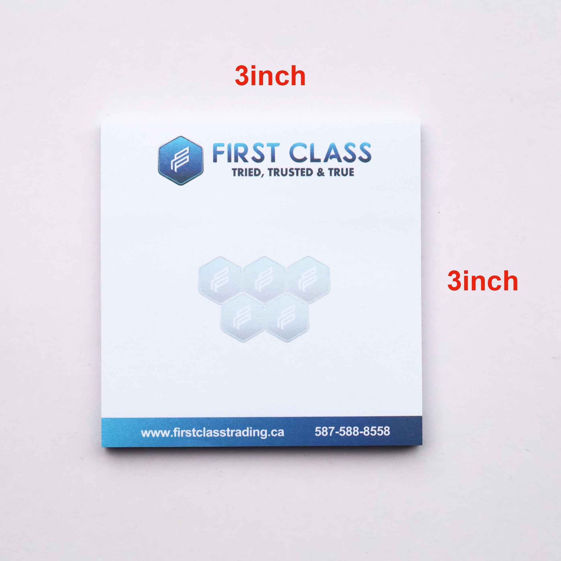3inch X 3inch sticky note notepad memo notepad, custom print cute sticky notes pad with logo