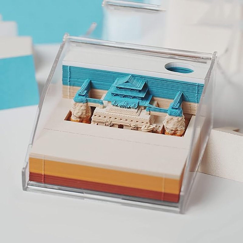 Model Exquisite Portable Company Colour Gifts Hand Sticky Notes Party Holiday Supplies 3D Sticky Notes