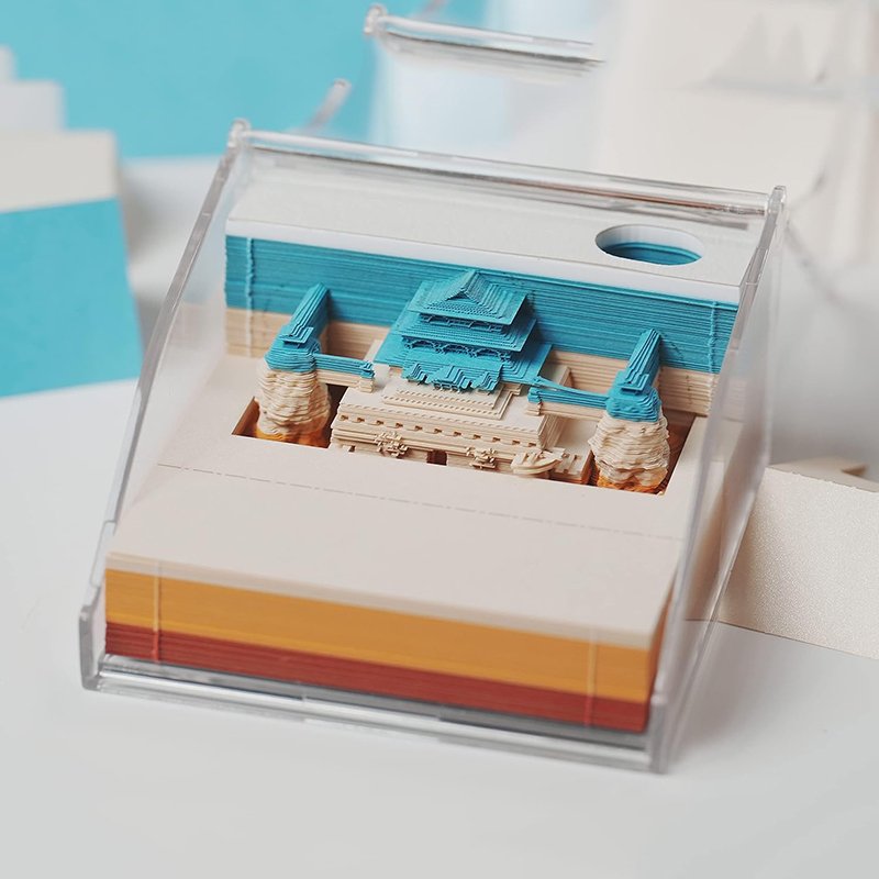Model Exquisite Portable Company Colour Gifts Hand Sticky Notes Party Holiday Supplies 3D Sticky Notes