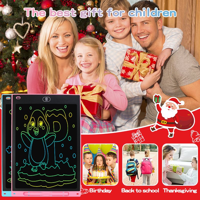 Paperless Magic Drawing Pad 8.5 10 12 inch LCD Writing Tablet For Kids Drawing Toys Birthday Gifts Erasable Pad