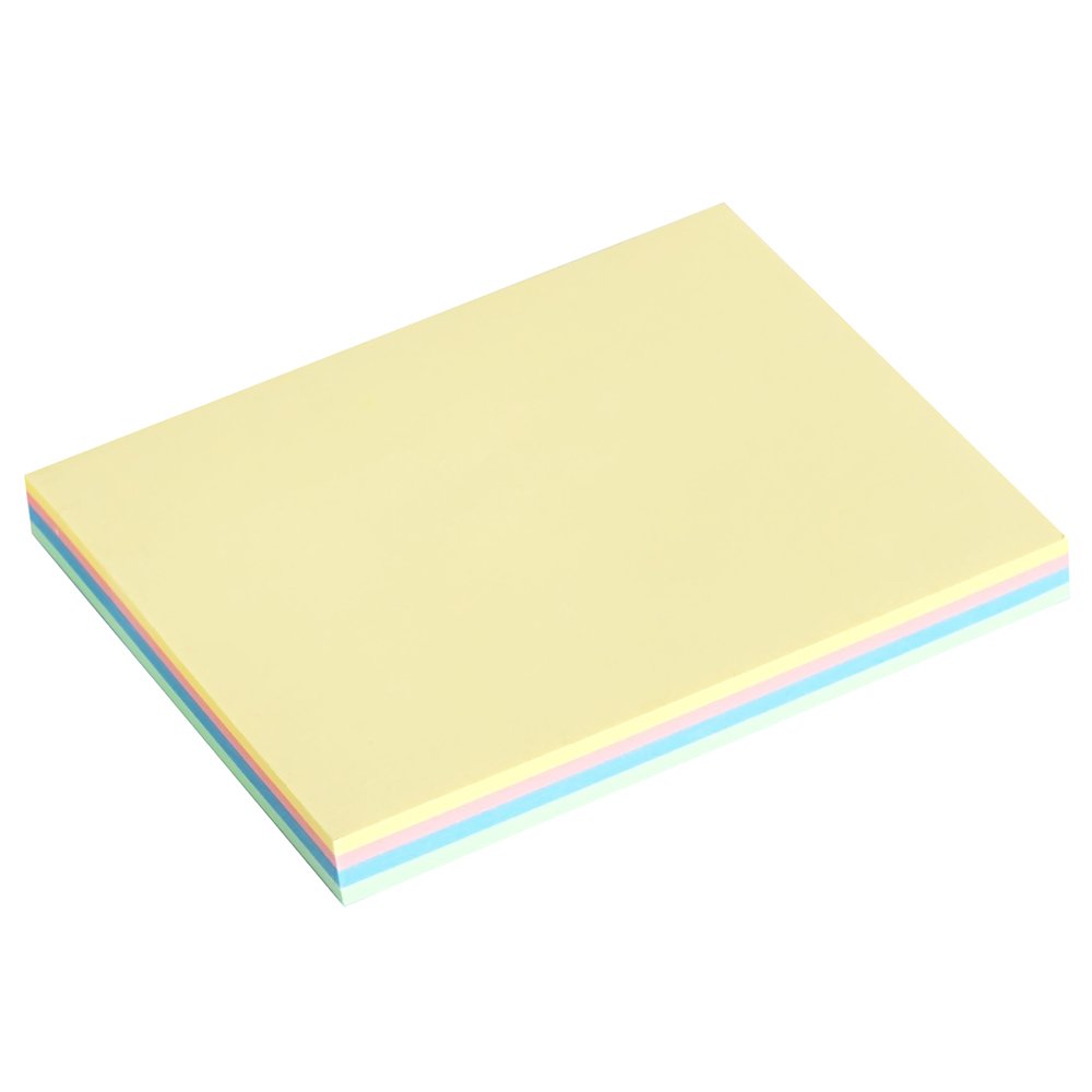 Custom high quality color 2021 sticky note pad home office student mark message retro sticky notes