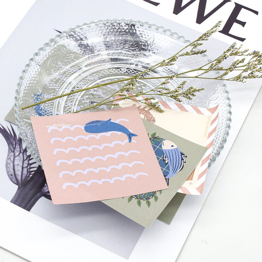 Wholesale Customized Mini Stationery Accessories Cute Self-Adhesive Notepad With Notes