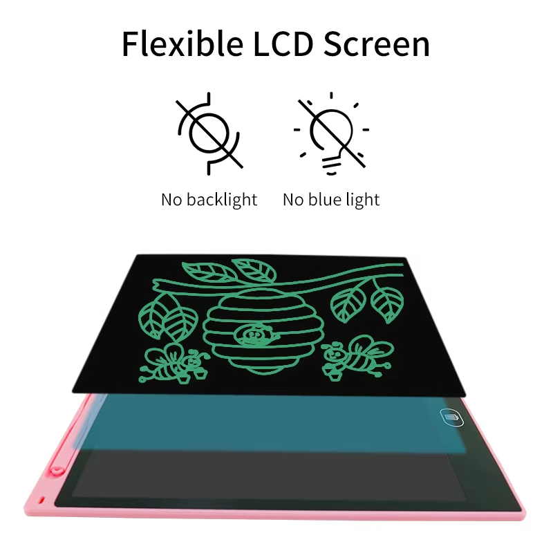 source factory monochrome screen digital notebook tablet kids magic lcd drawing tablet 8.5 10 12 16 inch