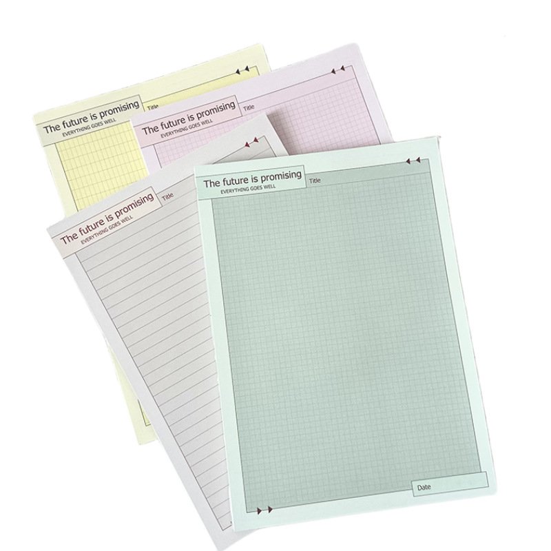 Factory price Custom Printing Tear-off Calendar Notepad A4 A5 A6 weekly planner memo pad school office Schedule note pad