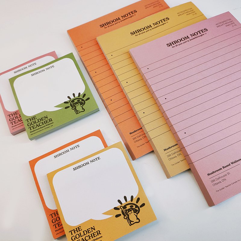 Heart shape die cut funny size for planner weekly sticky memo pad note