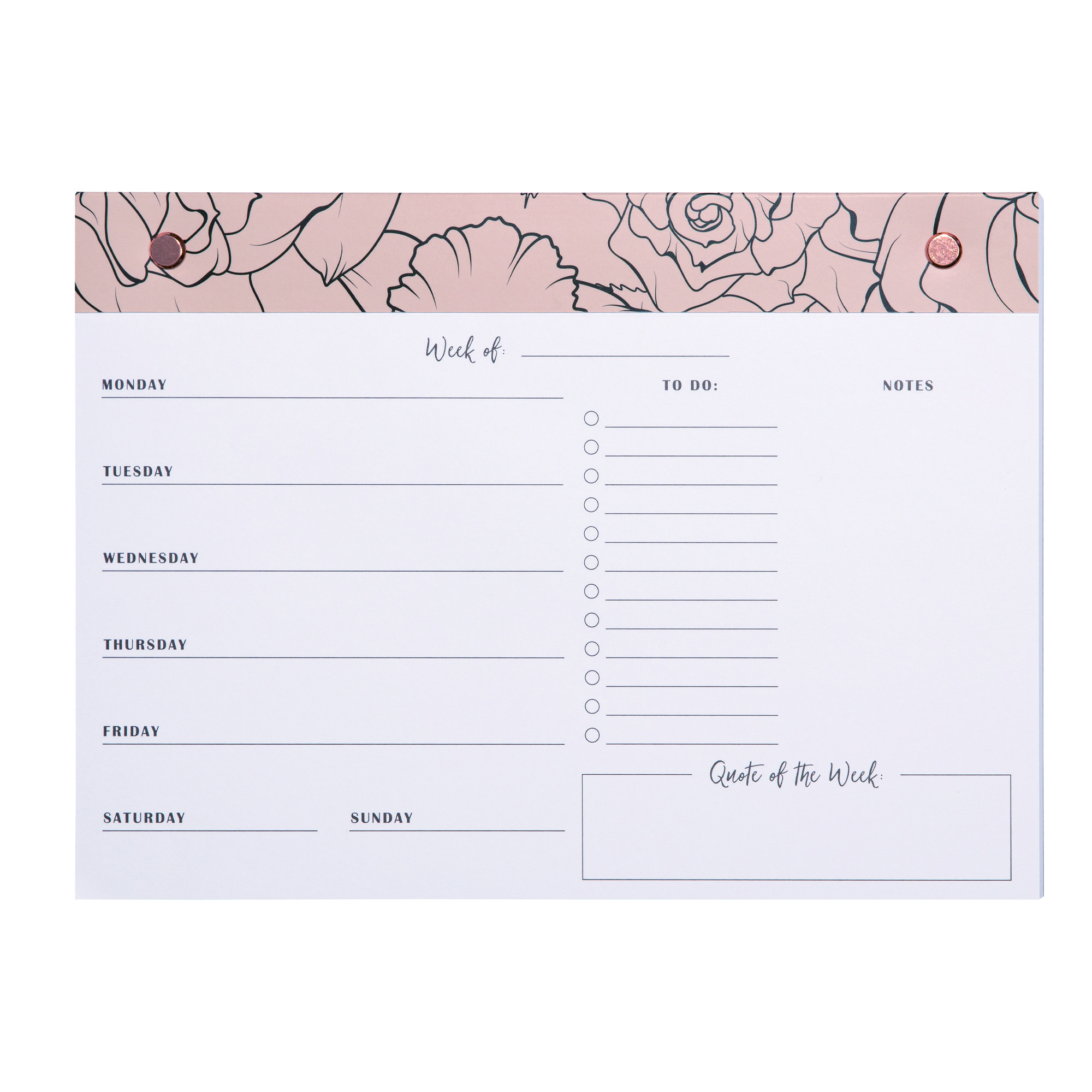 Cute Student Desk Time Agenda Organizer Pad Stationery Monthly Weekly Daily Planner List Memo Pad Note Pad