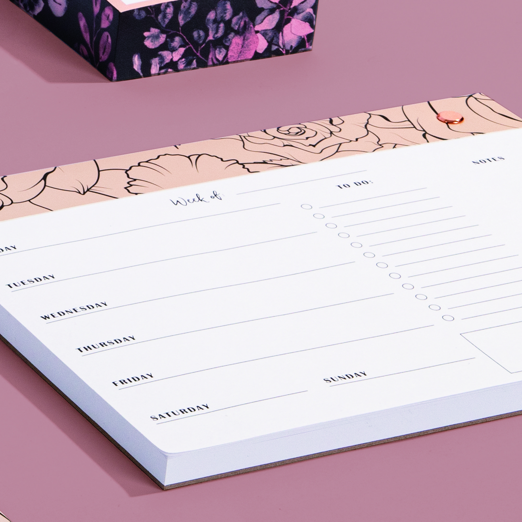 Cute Student Desk Time Agenda Organizer Pad Stationery Monthly Weekly Daily Planner List Memo Pad Note Pad