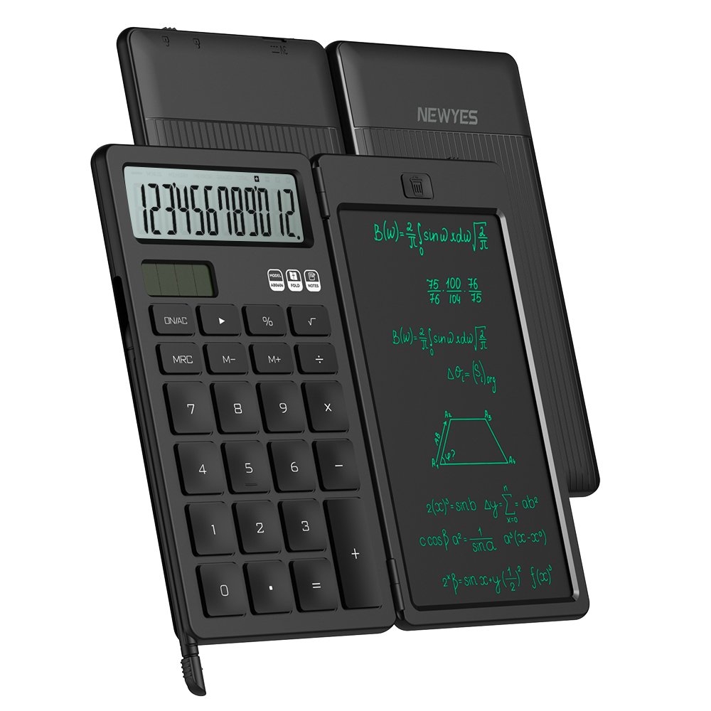 Newyes Customized Portable 6.5 inch Digital Calculator Writing Tablet LCD Drawing Board with Calculator for Office Using