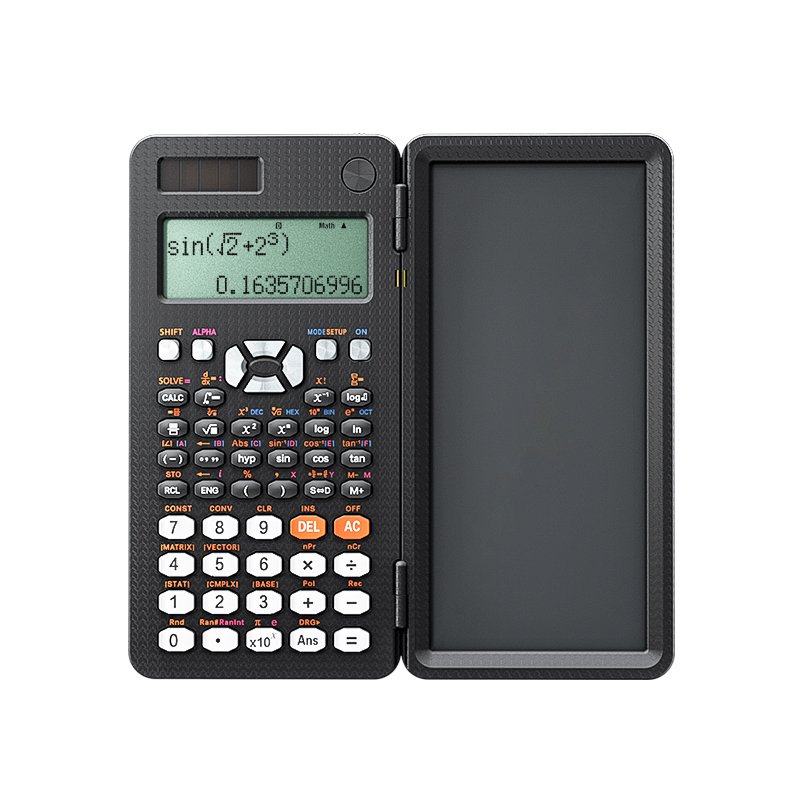 NEWYES Folding Digital Notepad Scientific Calculator Graphic LCD Writing Board