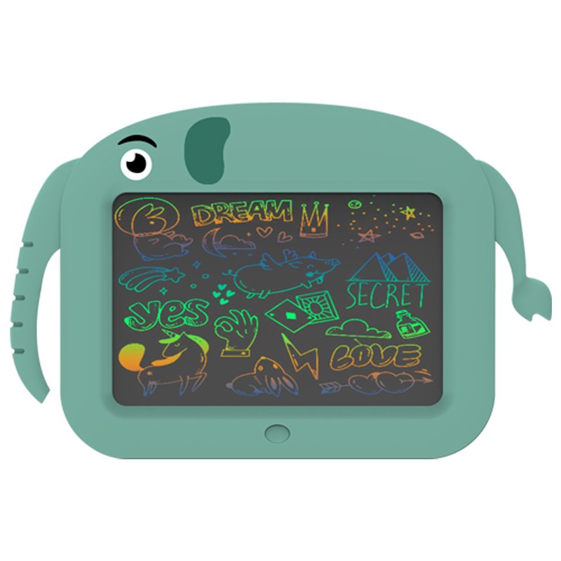 11'' Elephants LCD Kids pad Children's Cartoon Animals LCD drawing board Erasable Electronic writing tablet