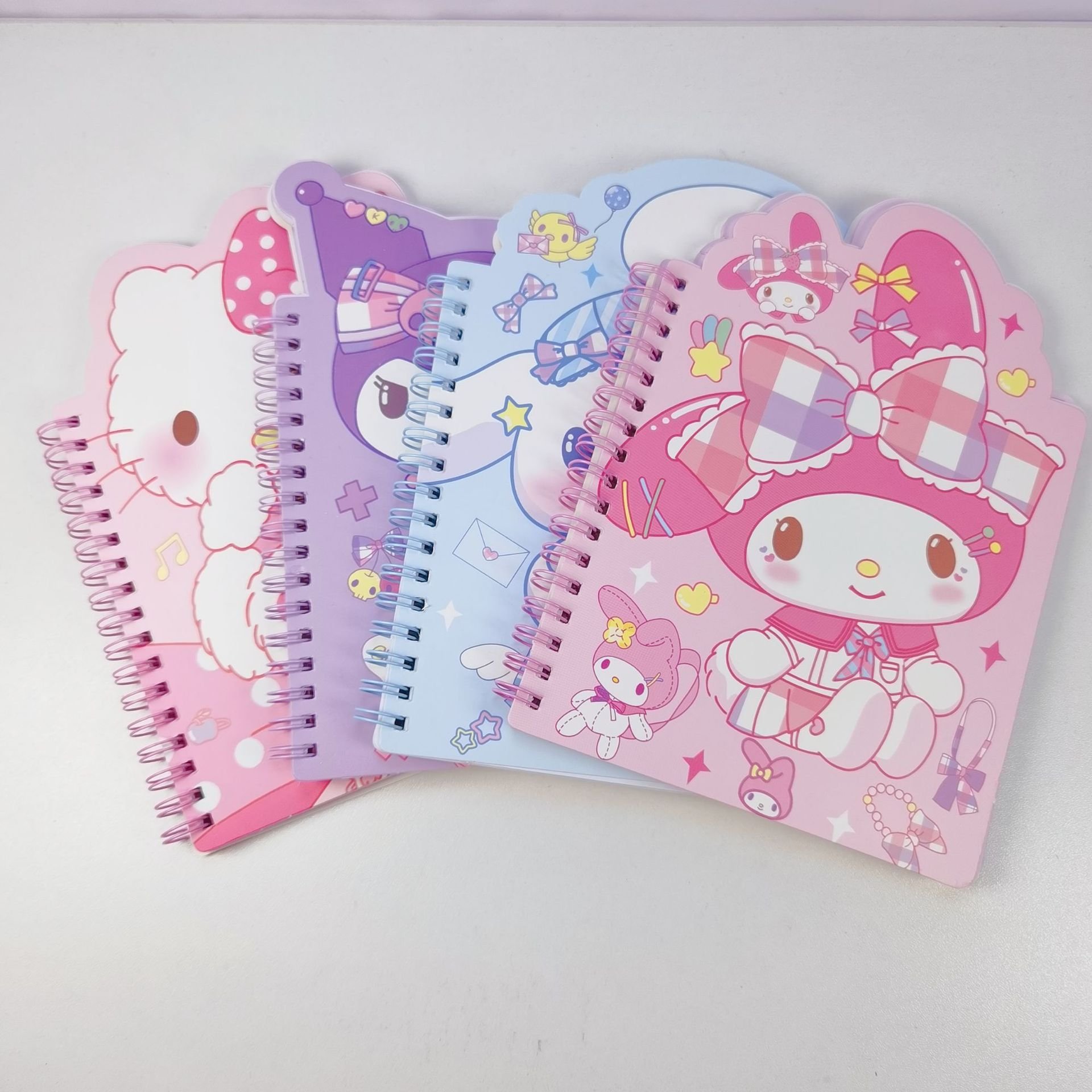 Stationery Kuromi Notebook, Cute KT note book, Cartoon anime Melody note pad
