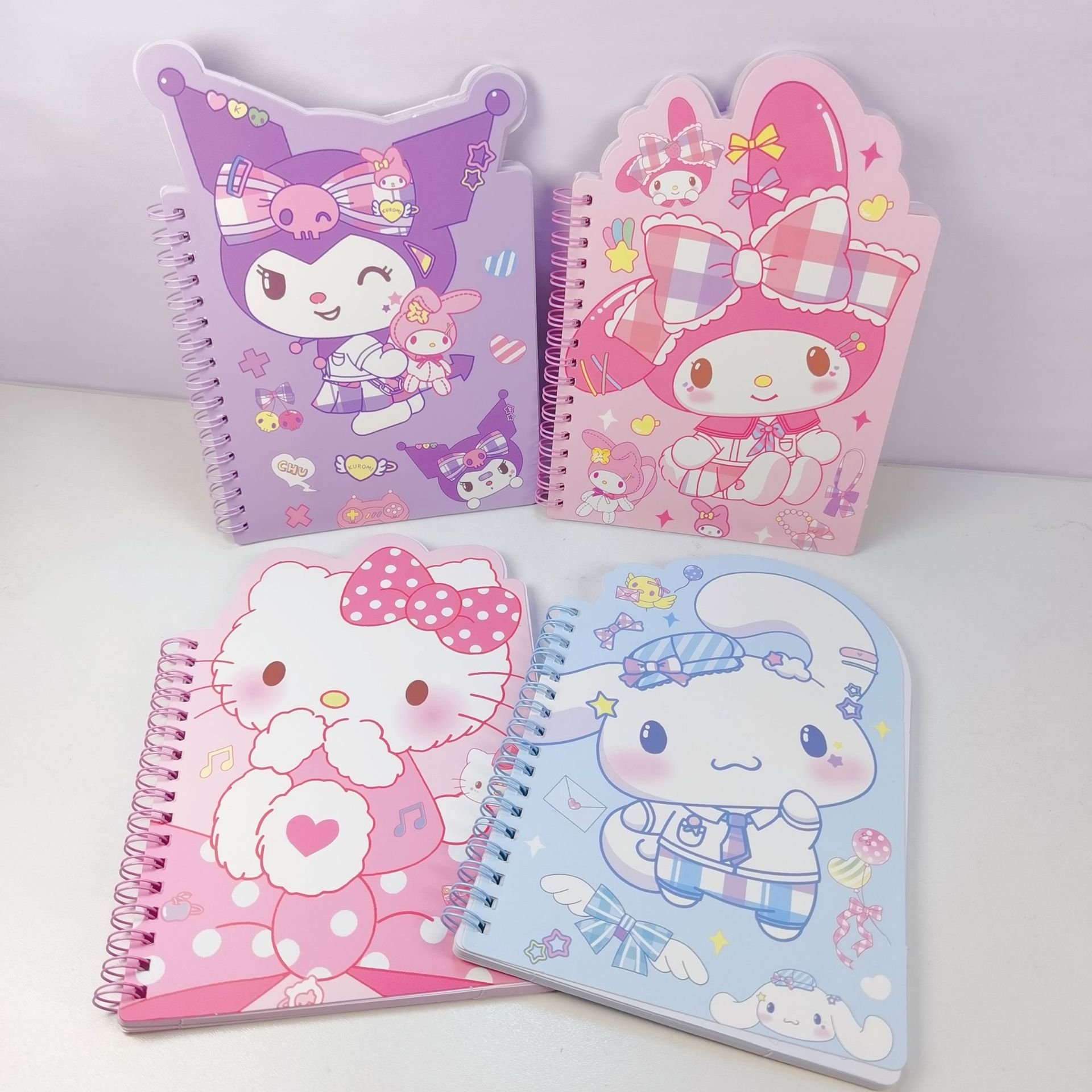 Stationery Kuromi Notebook, Cute KT note book, Cartoon anime Melody note pad