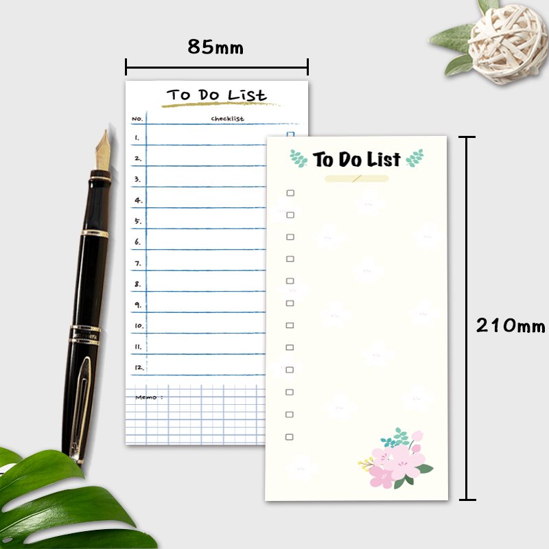 Magnetic planner Shopping List paper Memo Pad To-Do Tear Away Meal Planning Grocery List