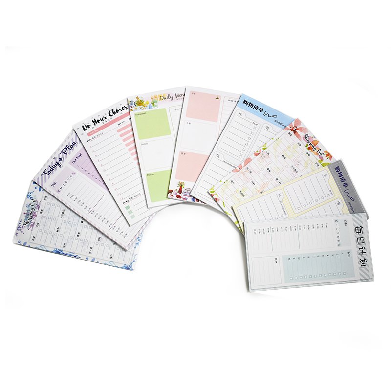 Magnetic planner Shopping List paper Memo Pad To-Do Tear Away Meal Planning Grocery List
