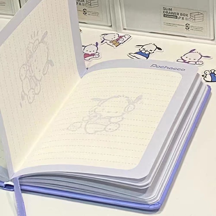 Lovely New Design Decorative Pattern Hardcover Stationery Cute Paper Notebooks Set For Students