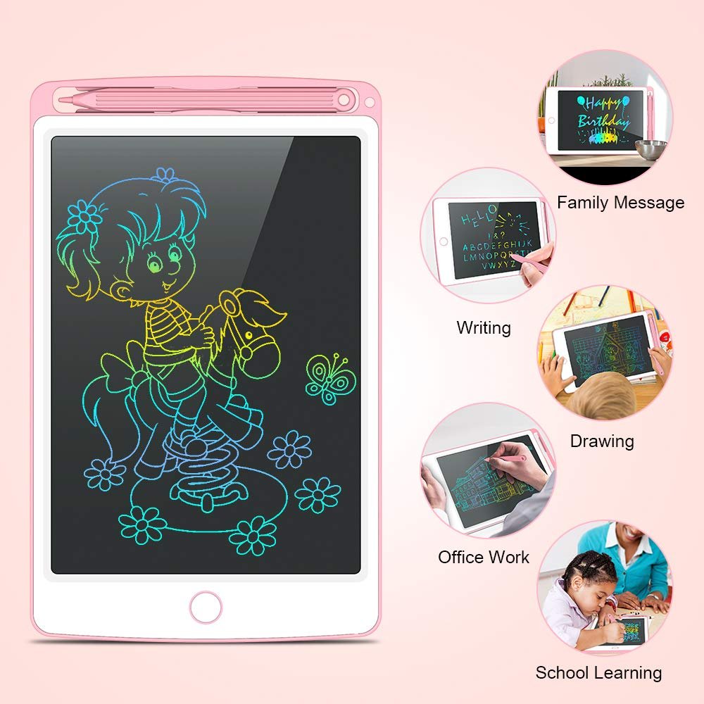 Top Hot Gift For Kids 8.5 Inch Blue Color Erasable Board Electronic Digital Lcd Drawing Pad For Children Writing Tablet