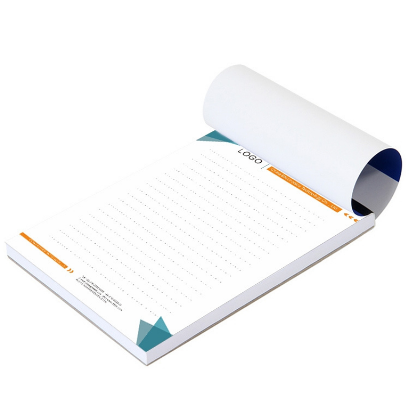 Custom Office Steno Stationery Legal A2 A5 Bank Note Refile Paper Memo Desk Pad Private Label Large Size Business Notepads