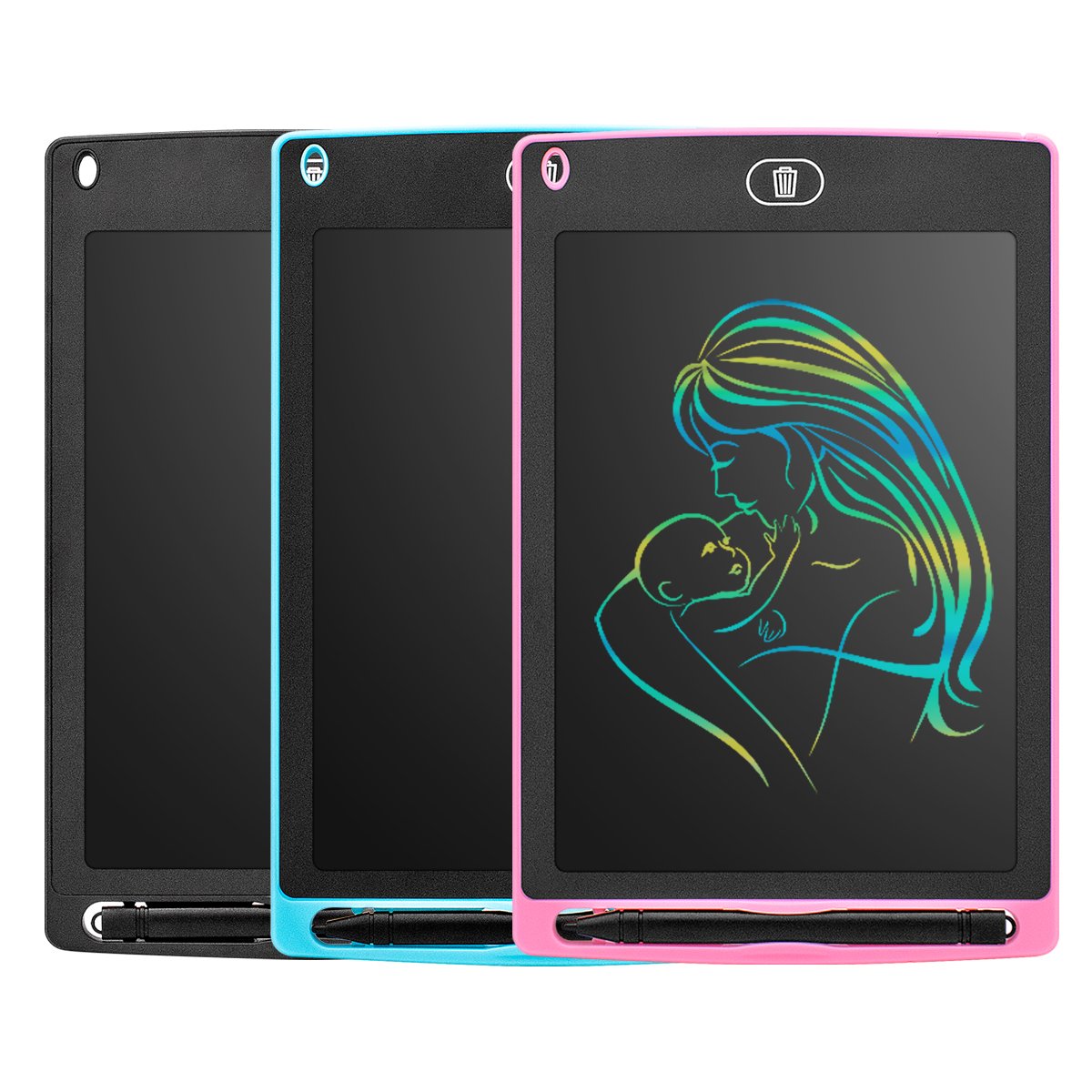 8.5 inch digital drawing board doodle board LCD Writing tablet write board colorful memo pad Birthday gifts