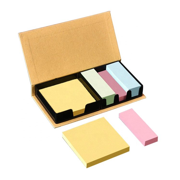 Factory Direct Sales Multi Colored School Supply Sticky Note Set Custom Memo Pad Sticky Notes