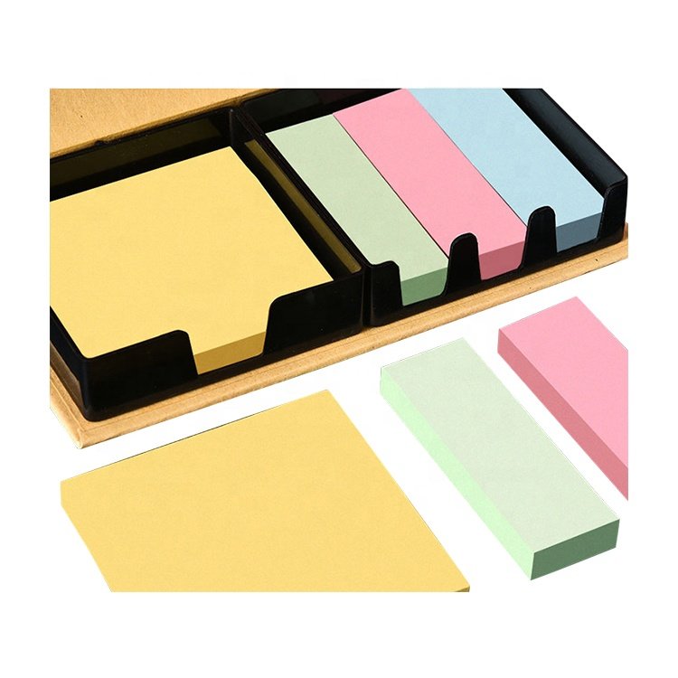 Factory Direct Sales Multi Colored School Supply Sticky Note Set Custom Memo Pad Sticky Notes
