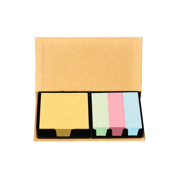 Factory Direct Sales Multi Colored School Supply Sticky Note Set Custom Memo Pad Sticky Notes