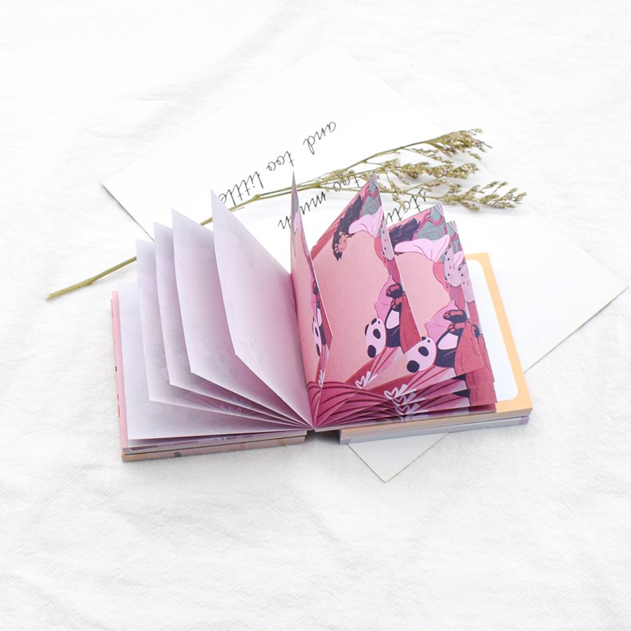 4x6 Inches Kawaii Stationery Self-Adhesive Sticky Note Pads Magnetic for Office or Gift Large Bulk Custom Supply Low MOQ