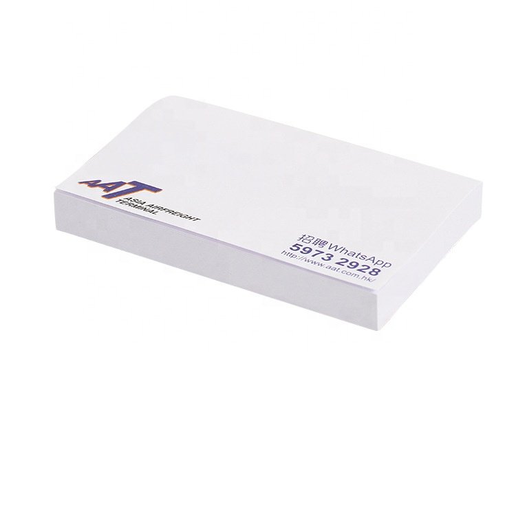Custom Cube Logistics Wood Pallet Memo Pads Self-Adhesive Magnetic Loose Leaf Sticky Notes for Gift & Promotion