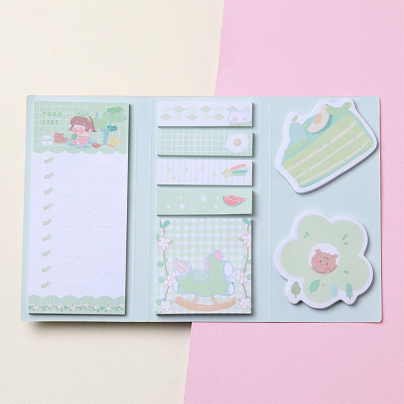 Customized Promotional Weekly Planner Cute Design Notepad with Backing card