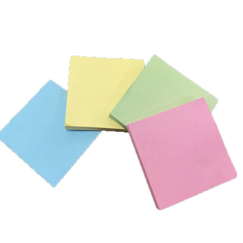 Professional Manufacturers Custom Office Desktop Combined Type Sticky Notes Eco Friendly Cube Memo Pad Box With Pen Holder