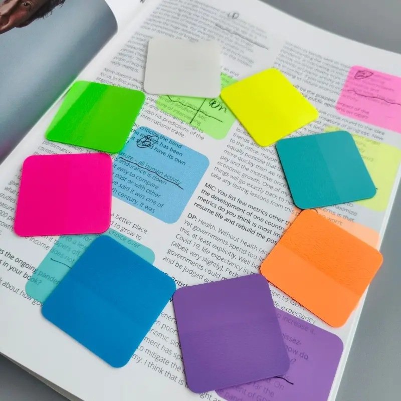 Price Cheap Hot Selling 3X3 Inch Multi Color Student Sticky Note Pad 10 Colors Adhesive Stationery Sticky Note For School Office