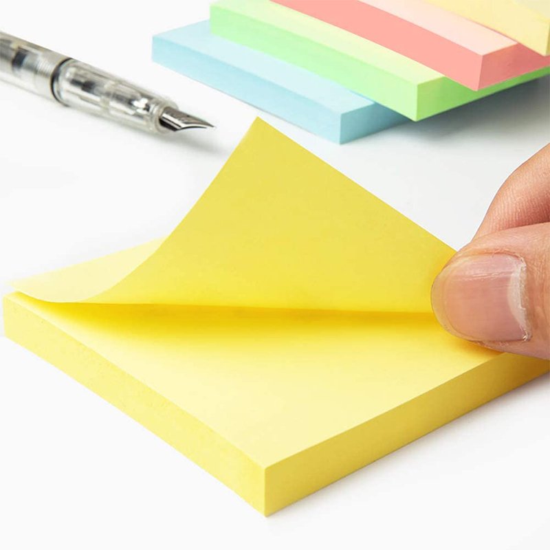 Promotional Colorful Custom Size Sticky Note many Colors Mixed Good Quality Notes
