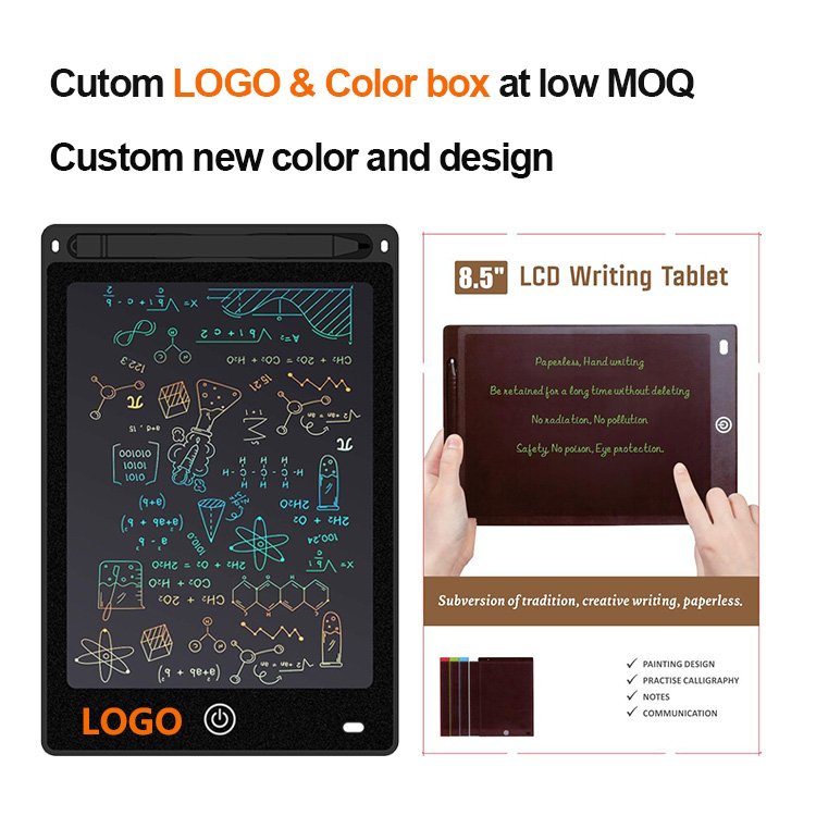 Digital Doodle Board Drawing Pad Gifts For Kids Memo Pad 85 inch LCD Writing Tablet