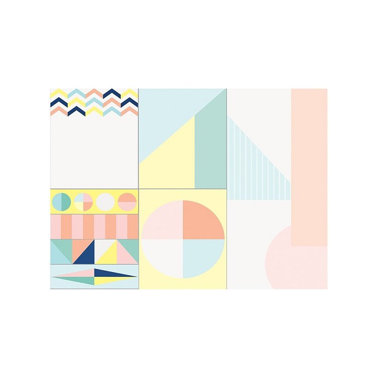 2024 index promotional custom design pattern high quality paper sticky note set