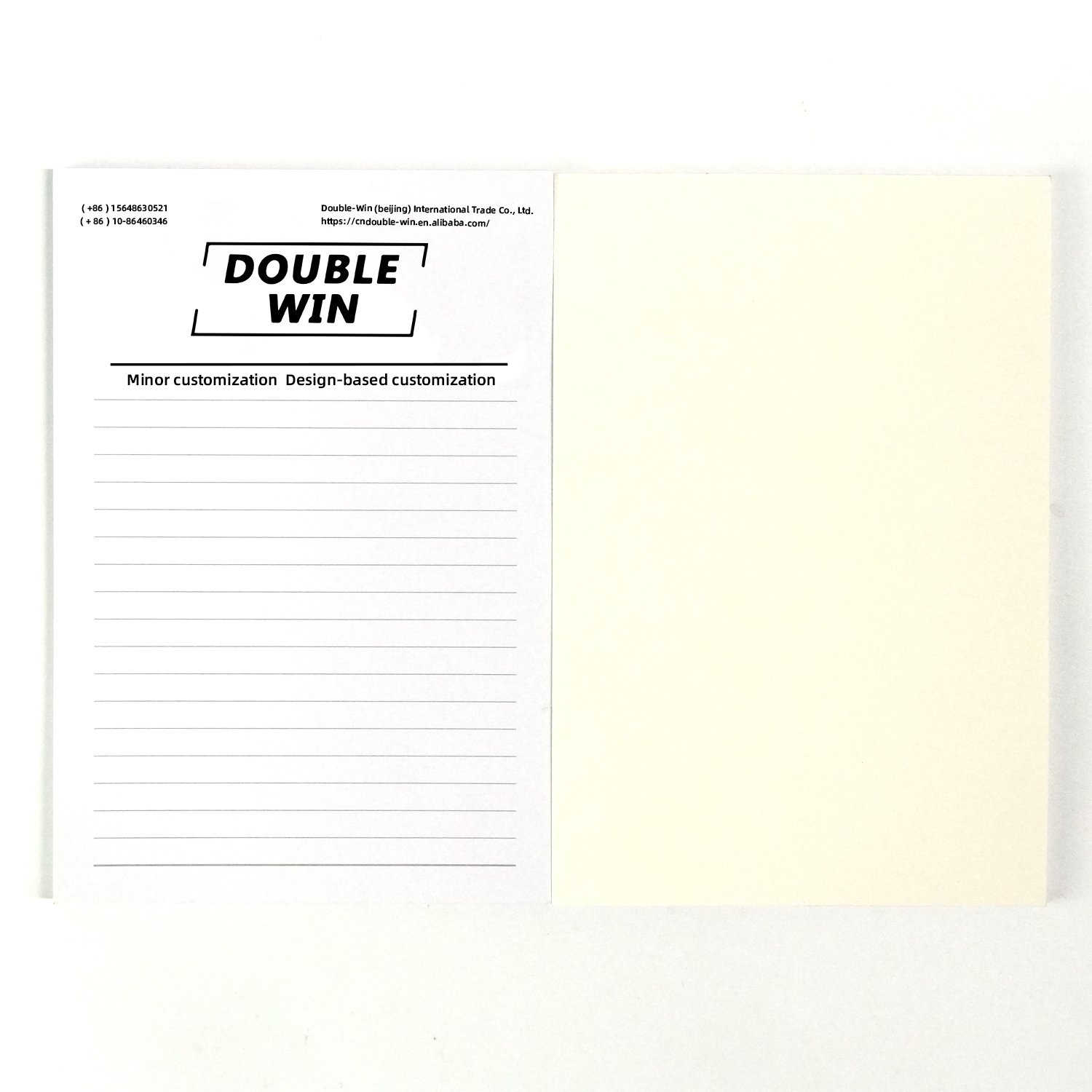 Custom School Corporate Daily To Do List Tear off Memo Pad Notepad with Logo Printed Stationary Set