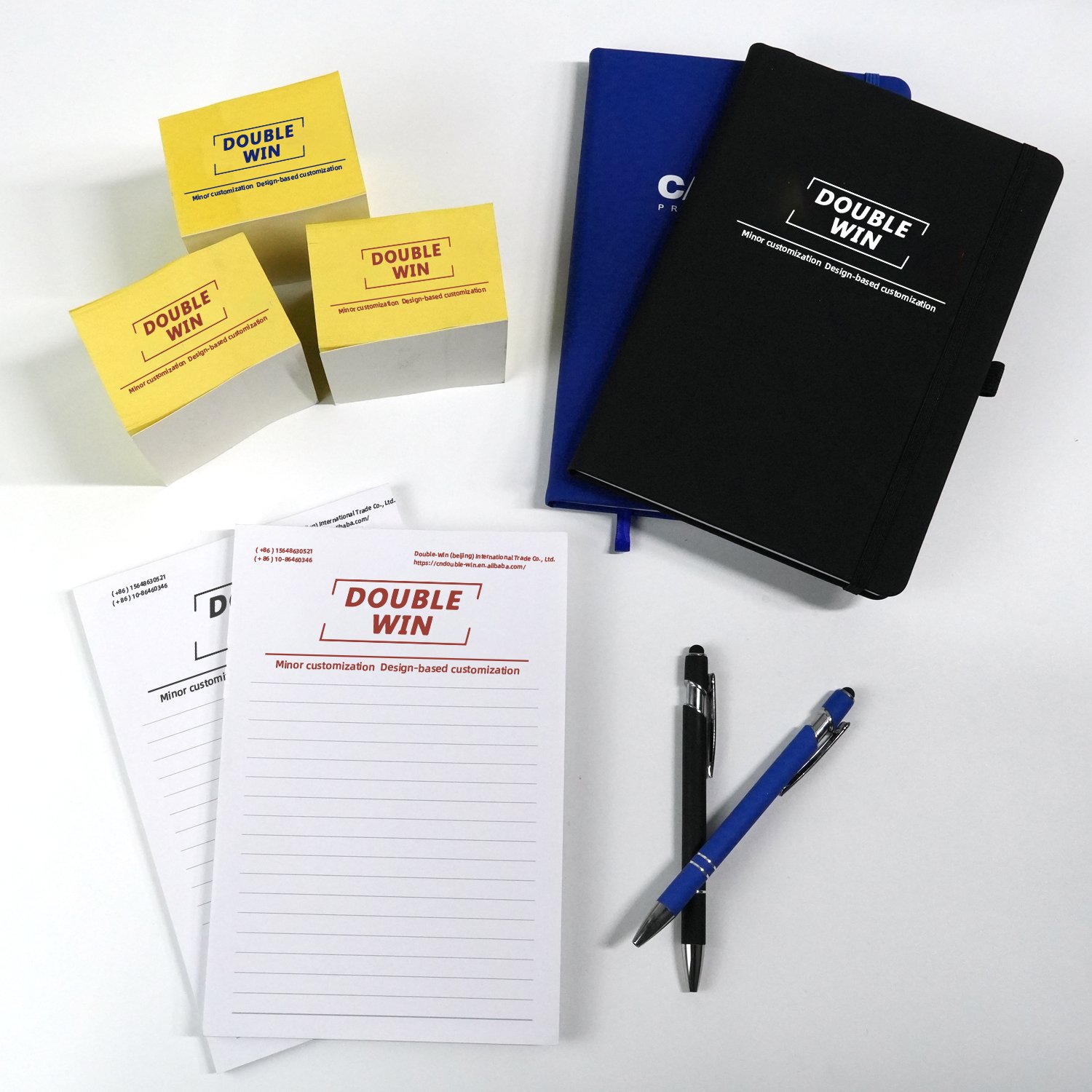 Custom School Corporate Daily To Do List Tear off Memo Pad Notepad with Logo Printed Stationary Set