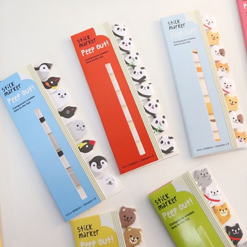 Factory Cute Cartoon Animal Memo Pad Student Stationery Memo Pad Mini Memo Pad
