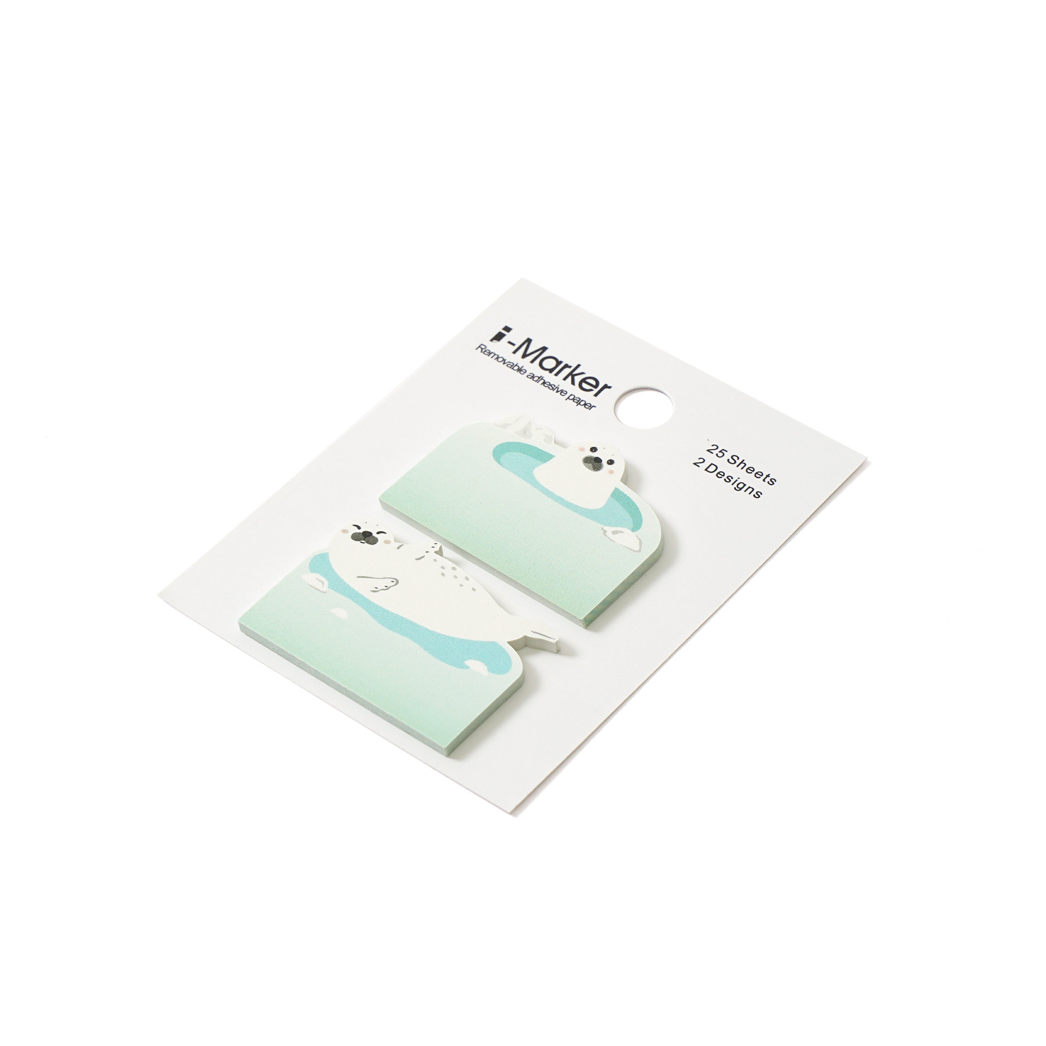 [6R] Creative Die Cut Sticky Note Dachshund Memo Pad for Office