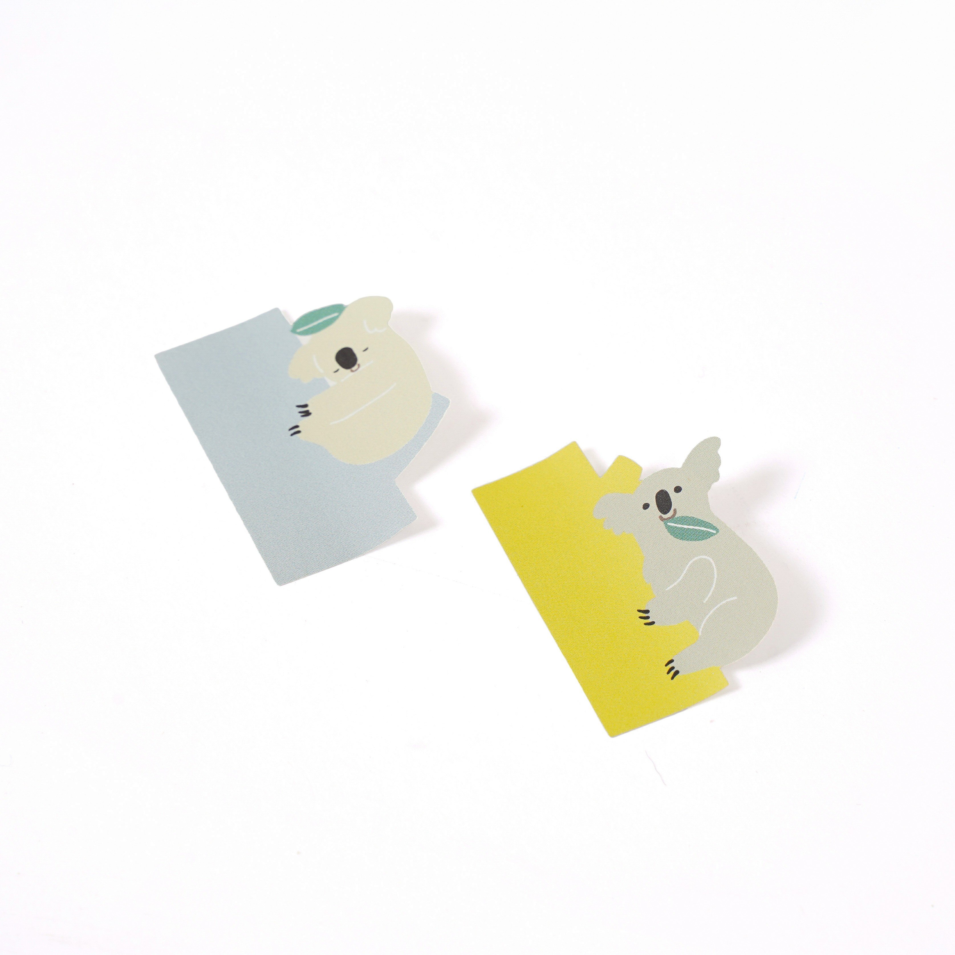 [6R] Creative Die Cut Sticky Note Dachshund Memo Pad for Office